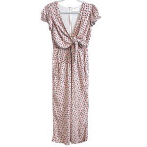 Capulet Jules Jumpsuit‎ Medium Dotted Micro Floral Cottagecore Dainty Feminine